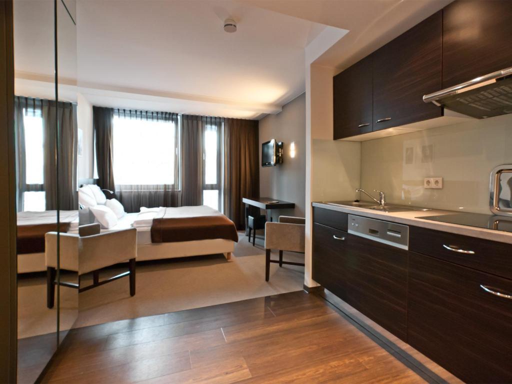 Boardinghouse Bielefeld Lejlighedshotel Værelse billede